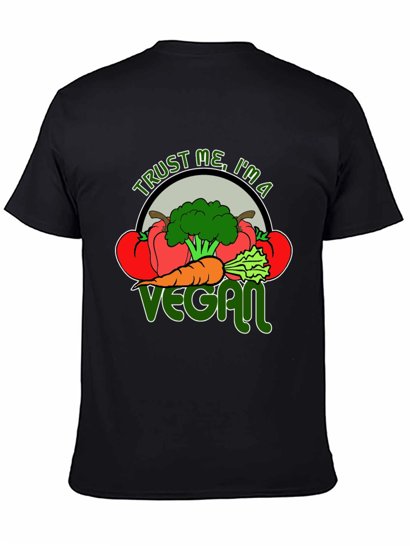 Trust Me Im A Vegan Graphic T-Shirt