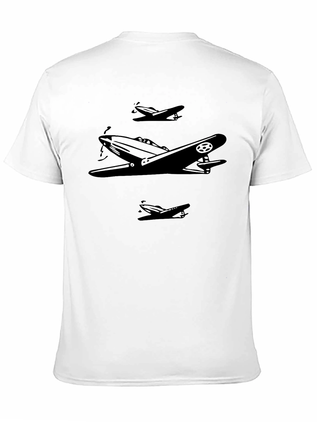 Pilot Plane Graphic Tee - Black T-Shirt