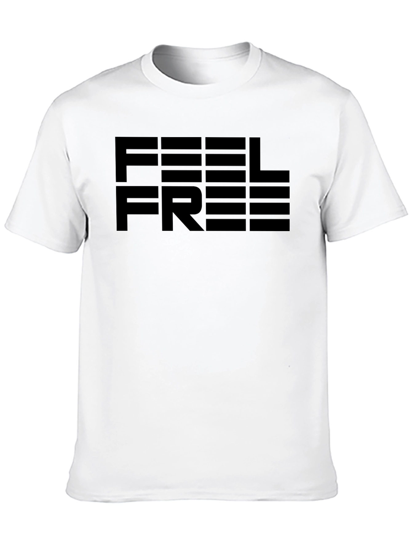 Feel Free Graphic Tee - Mens Black T-Shirt