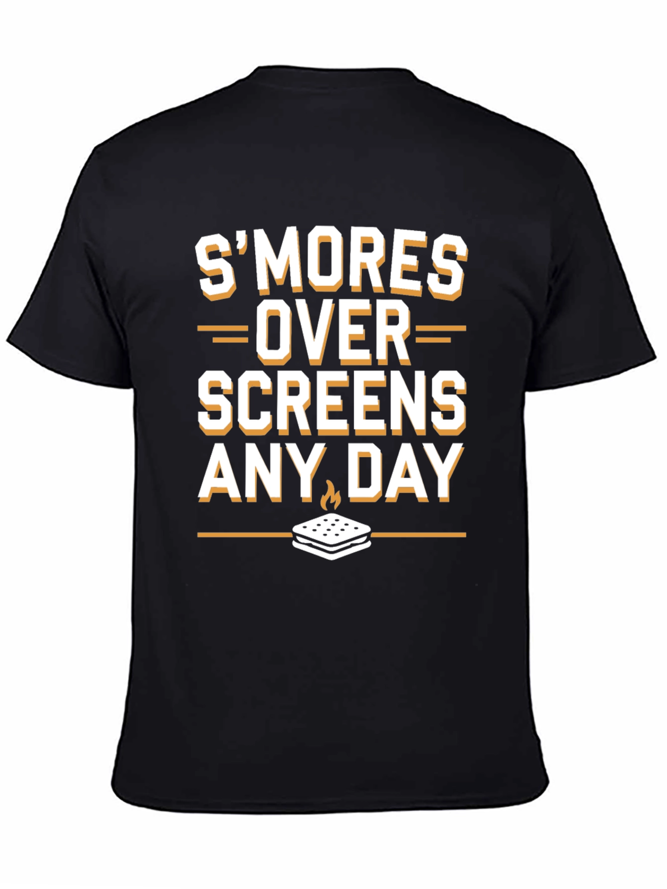Smores Over Screens Graphic T-Shirt