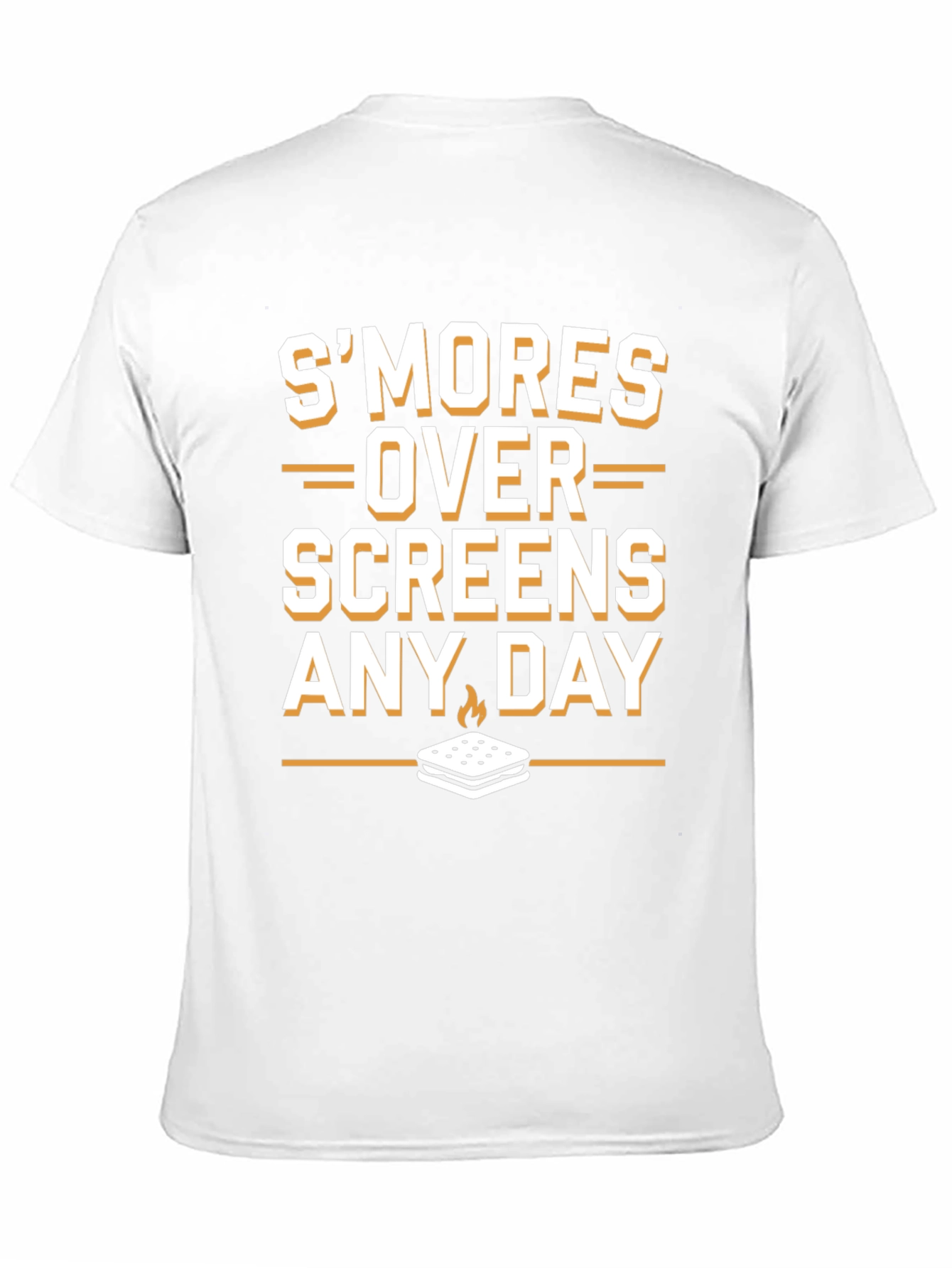 Smores Over Screens Graphic T-Shirt