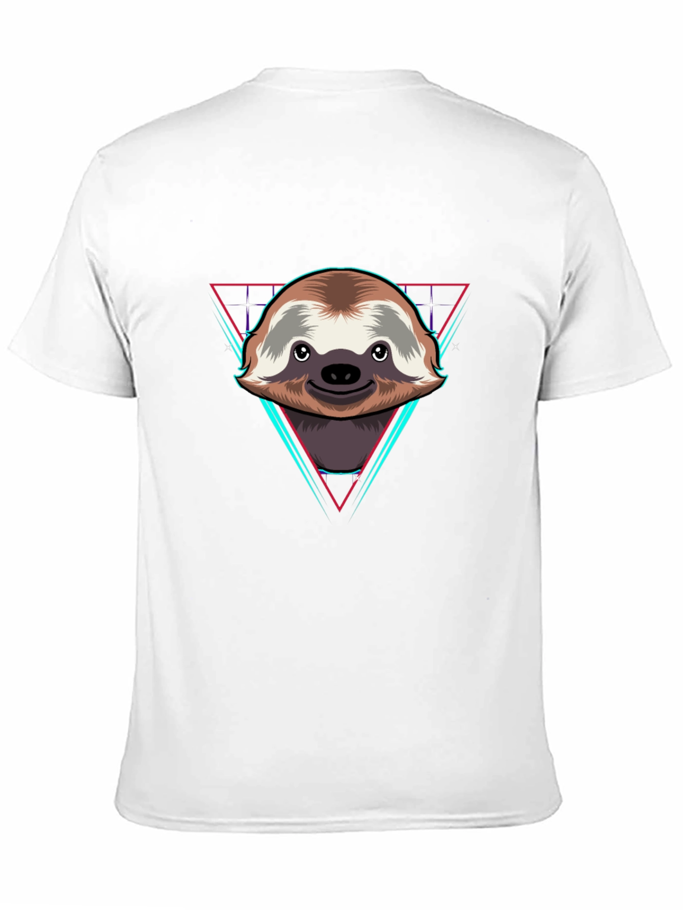 Sloth Graphic Tee - Cool Retro Style