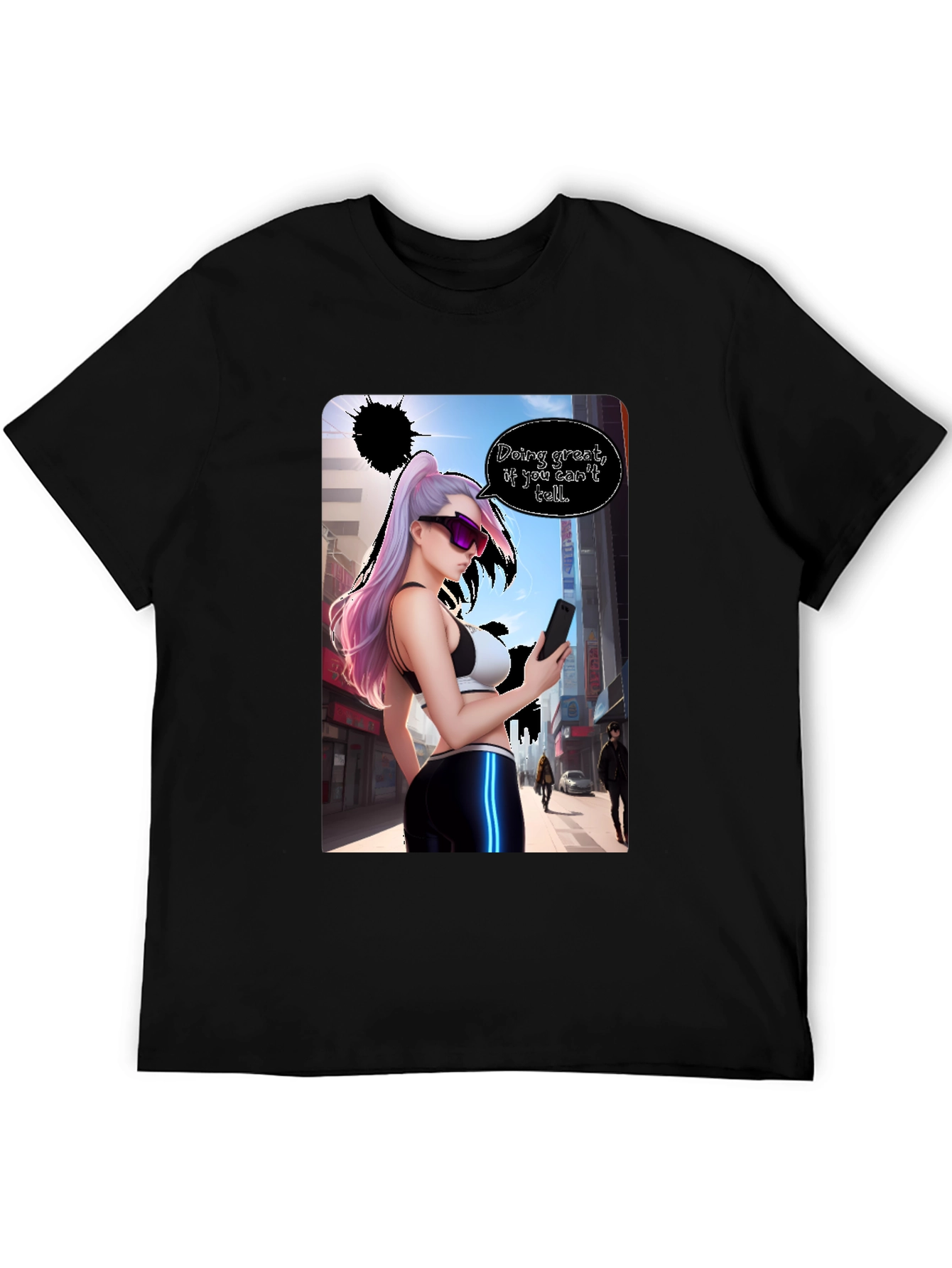 Cool Graphic T-Shirt - Urban Style