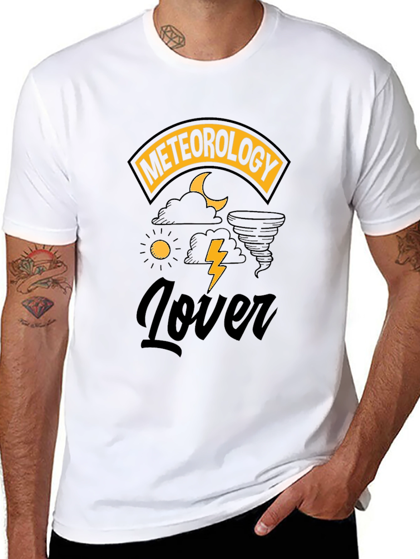 Meteorology Lover T-Shirt Weather Fan Tee