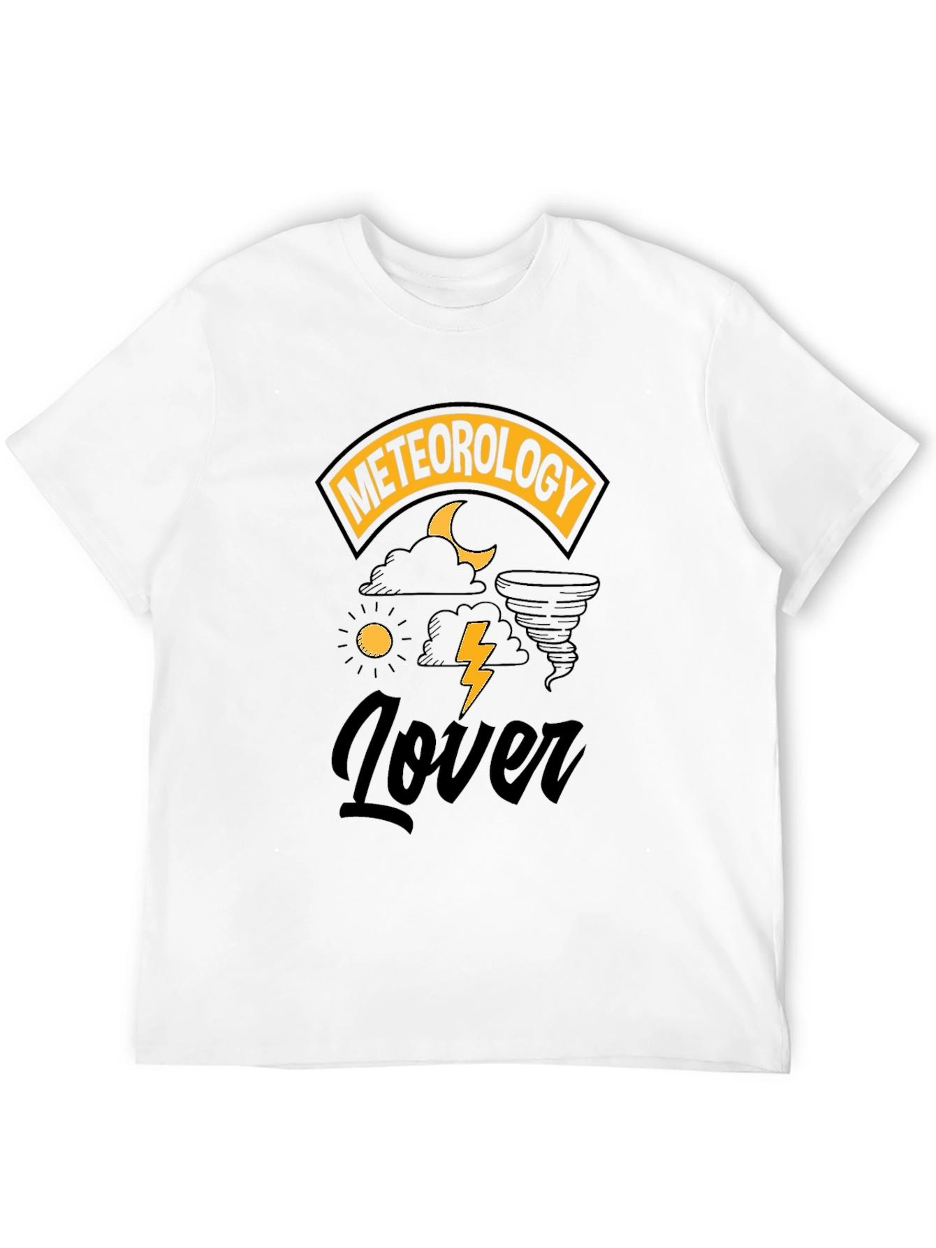 Meteorology Lover T-Shirt Weather Fan Tee