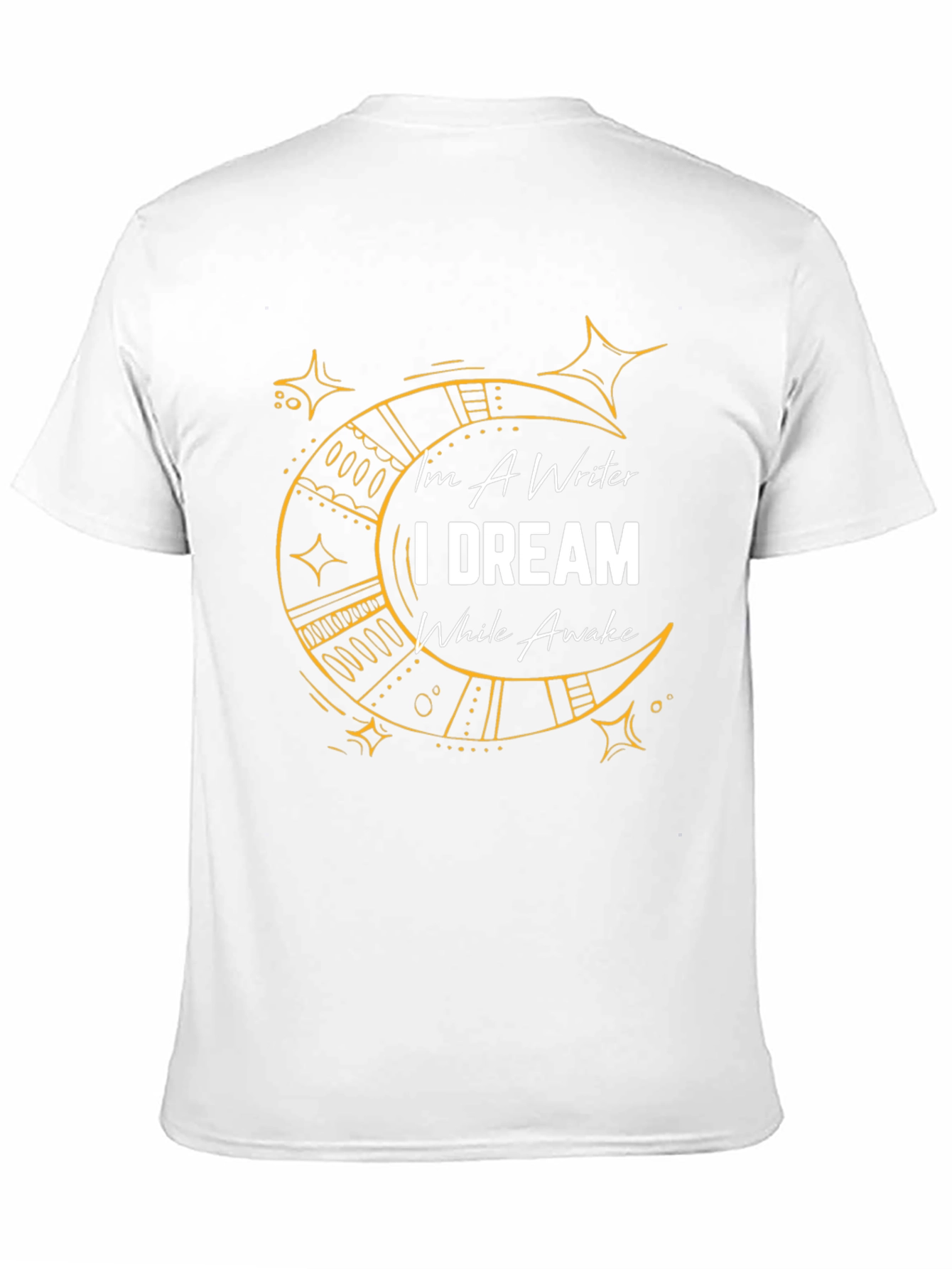 Writer Dreamer Graphic Tee - Stylish Black T-Shirt