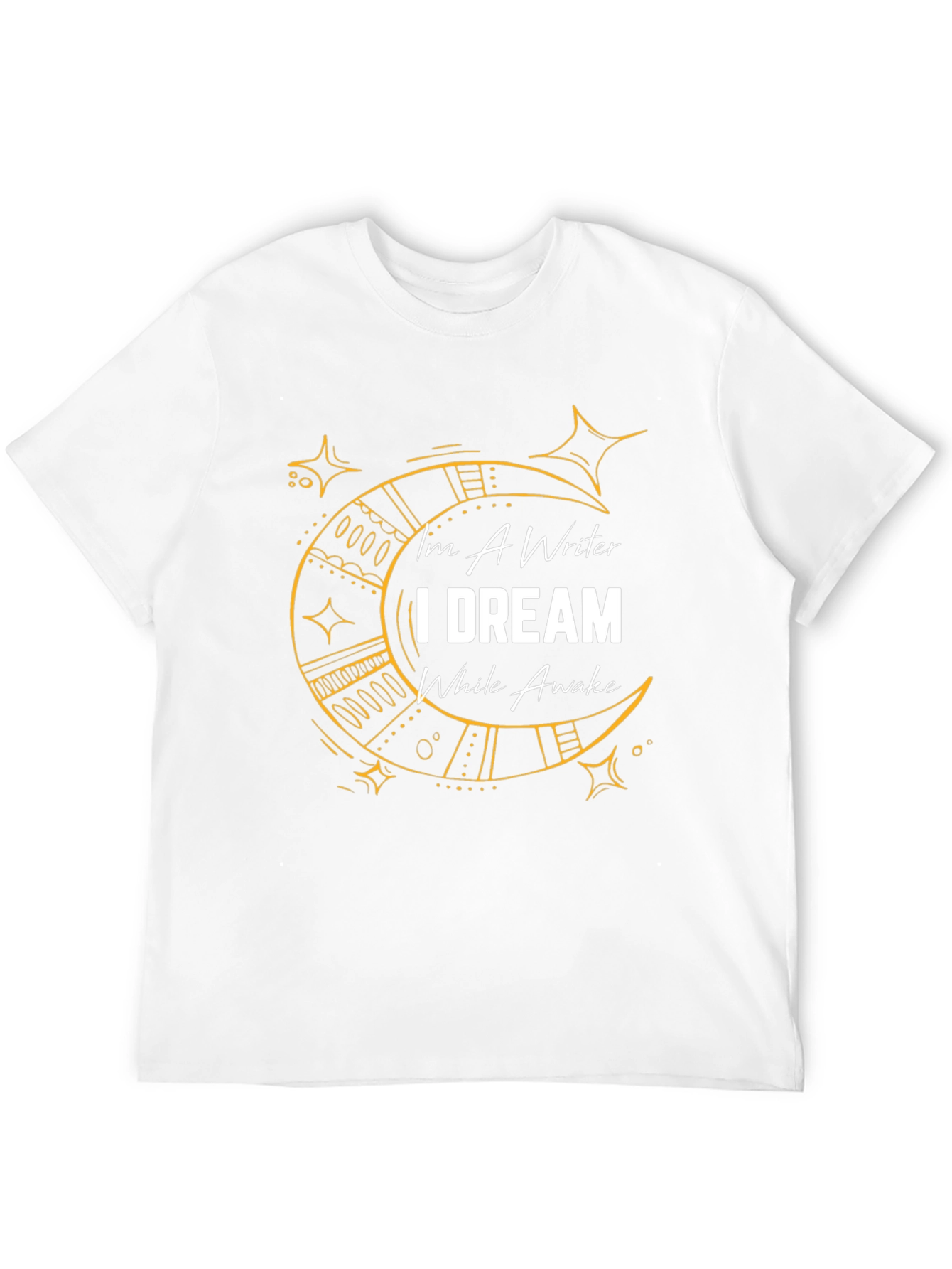 Writer Dreamer Graphic Tee - Stylish Black T-Shirt