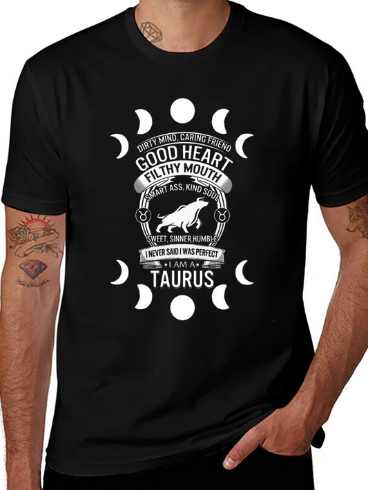 Taurus Zodiac Sign Graphic T-Shirt