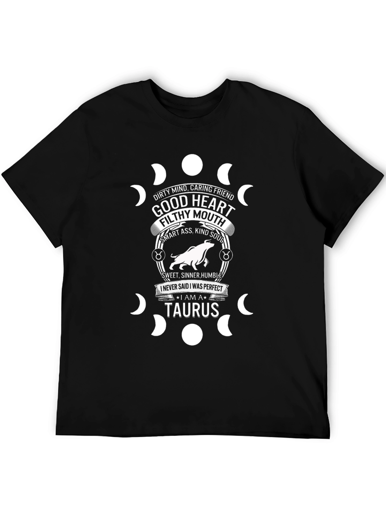 Taurus Zodiac Sign Graphic T-Shirt