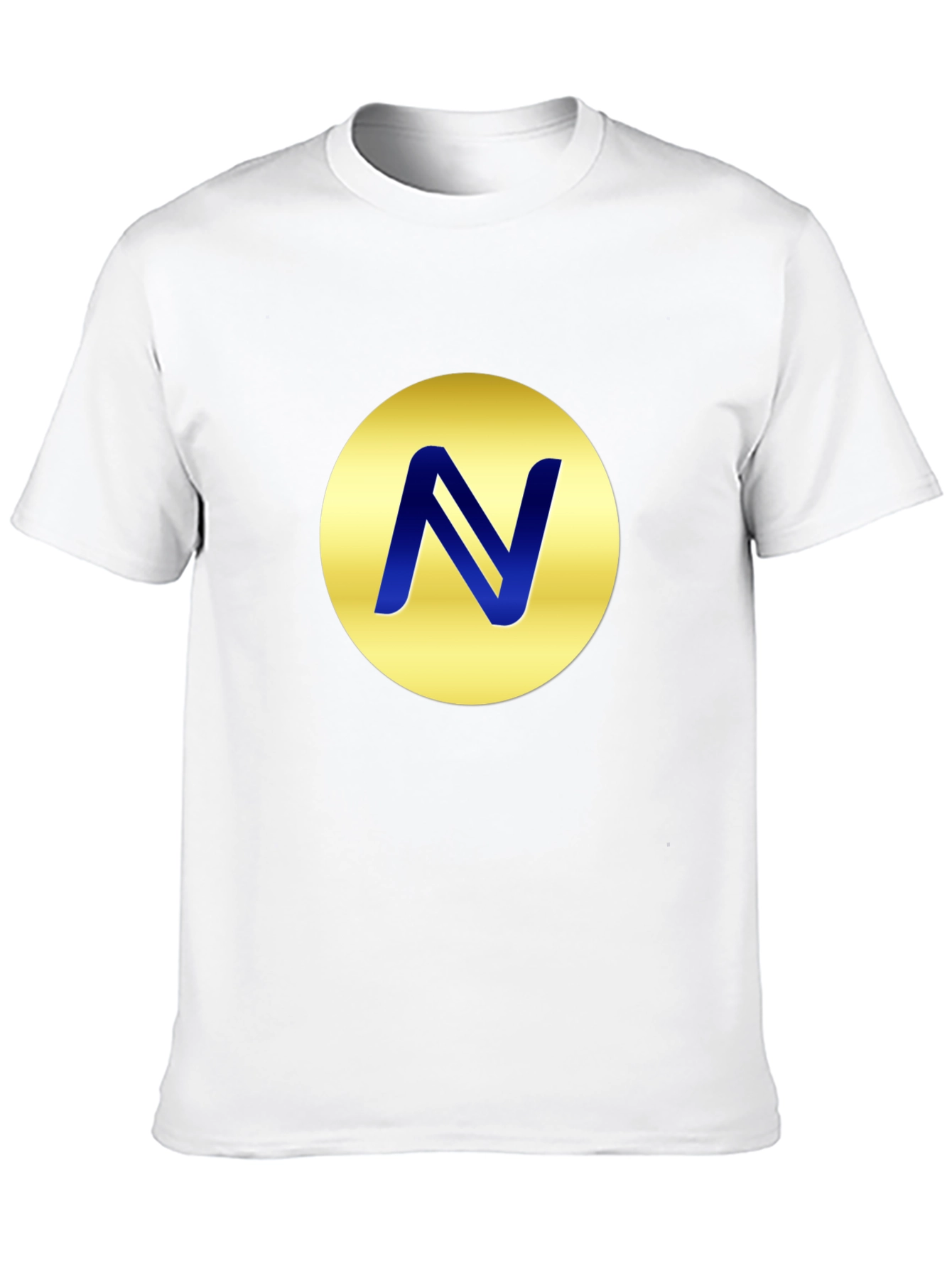 Gold Circle N Logo Black T-Shirt