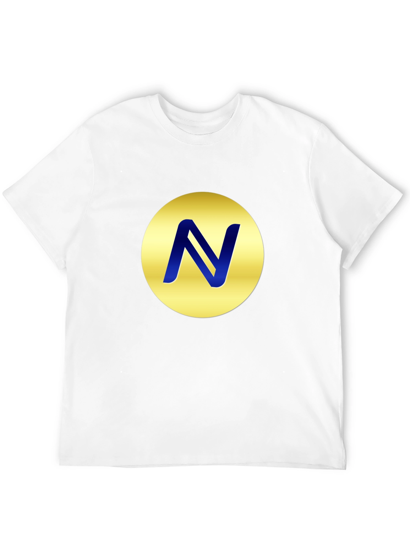Gold Circle N Logo Black T-Shirt