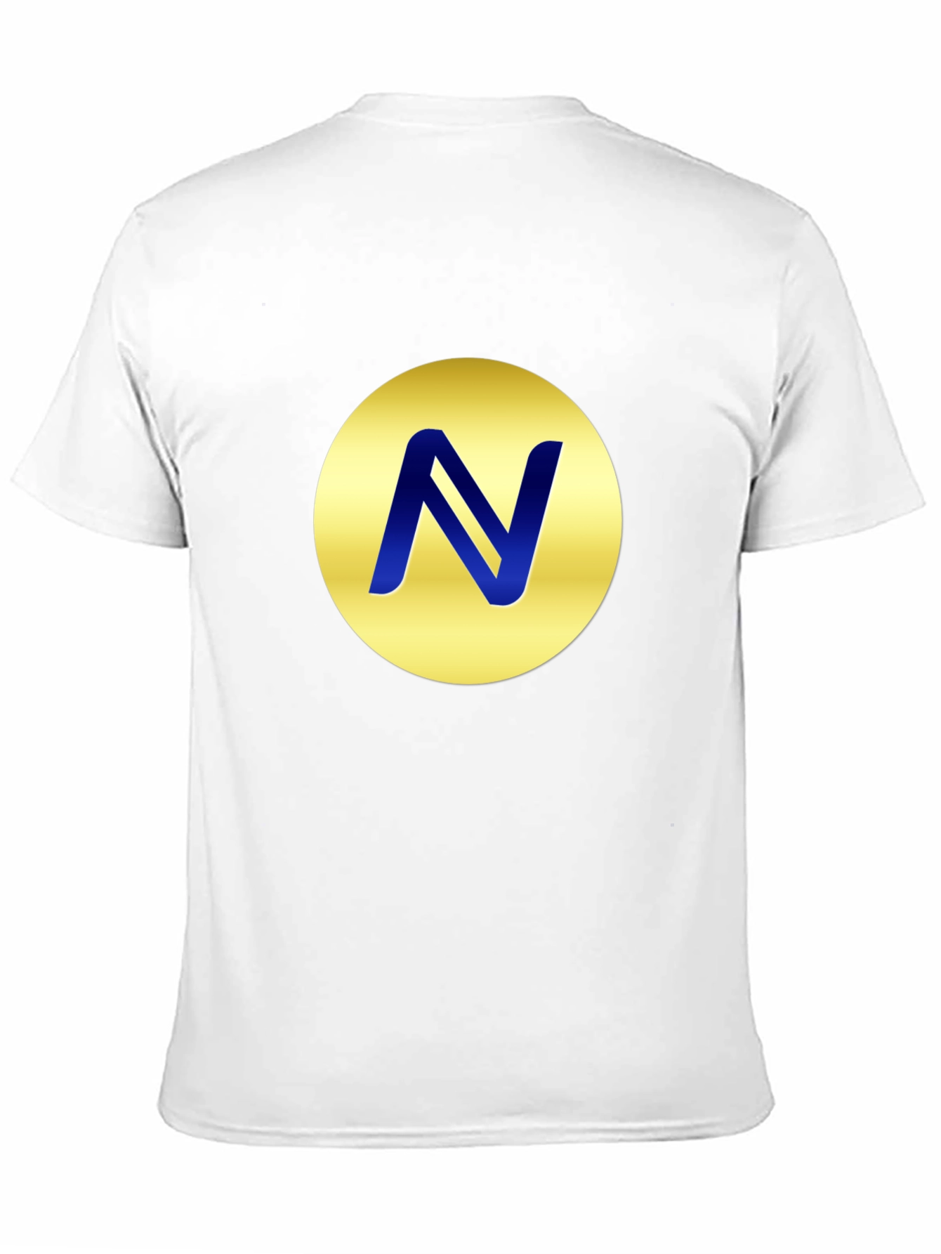 Gold Circle N Logo Black T-Shirt