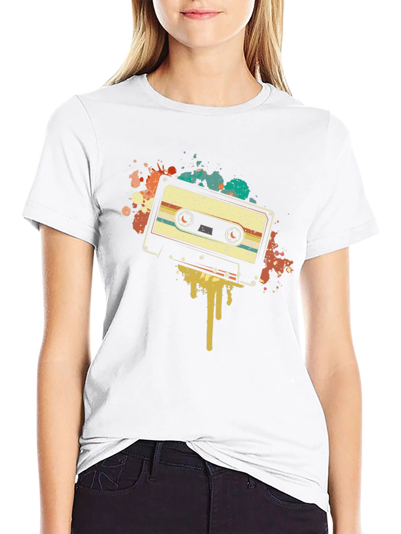 Retro Cassette Tape Graphic Tee