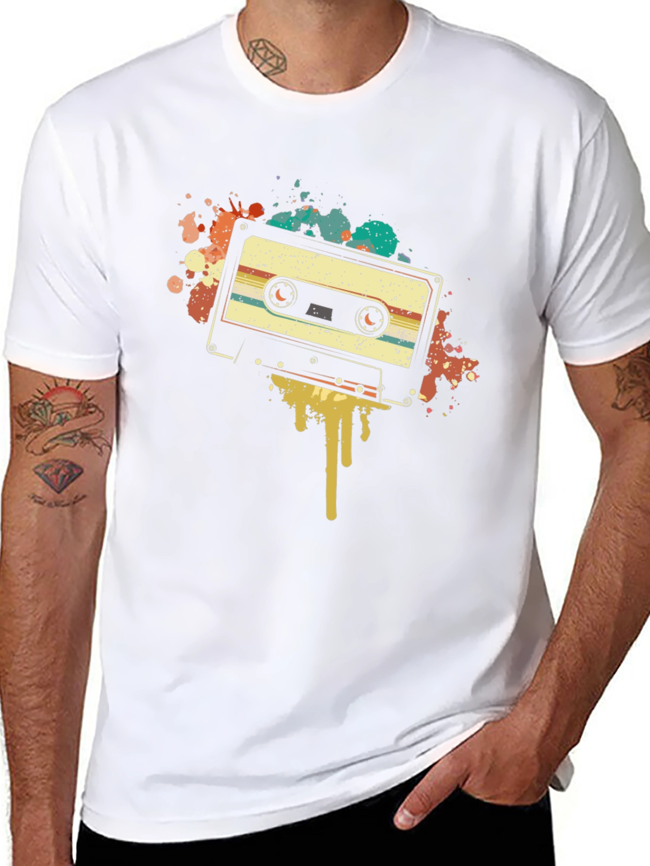 Retro Cassette Tape Graphic Tee