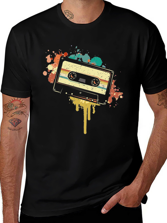 Retro Cassette Tape Graphic Tee