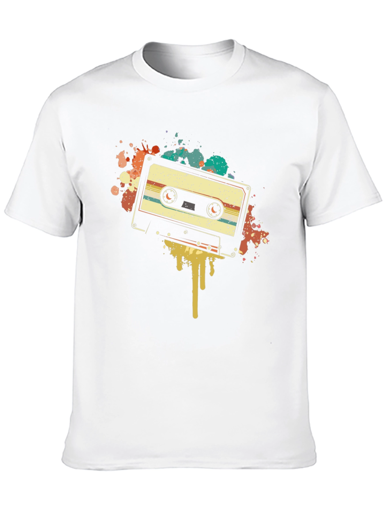 Retro Cassette Tape Graphic Tee