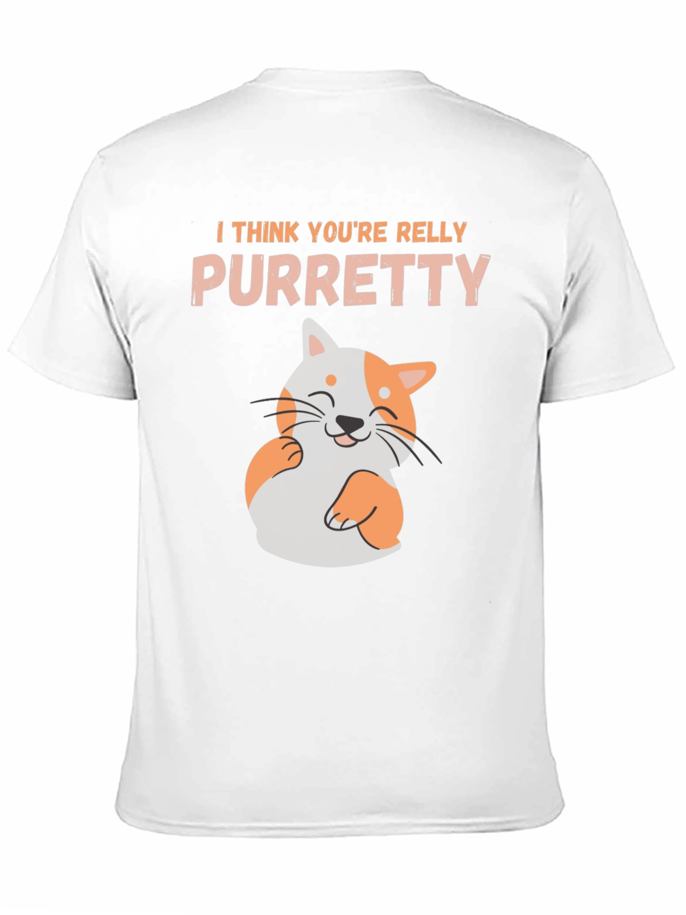 Purretty Cat T-Shirt - Funny Cat Lover Tee