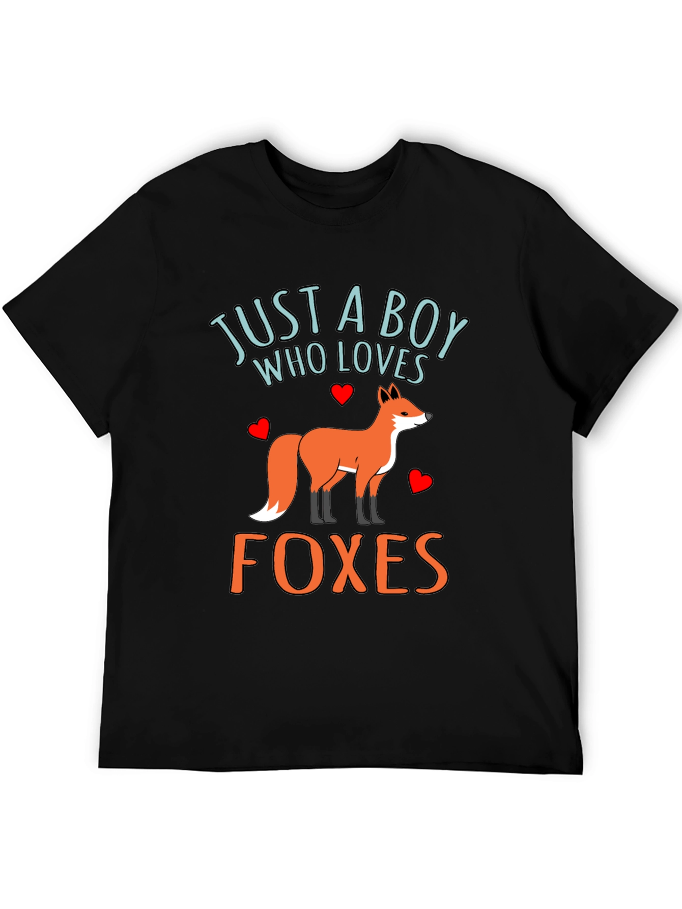 Just a Boy Who Loves Foxes T-Shirt