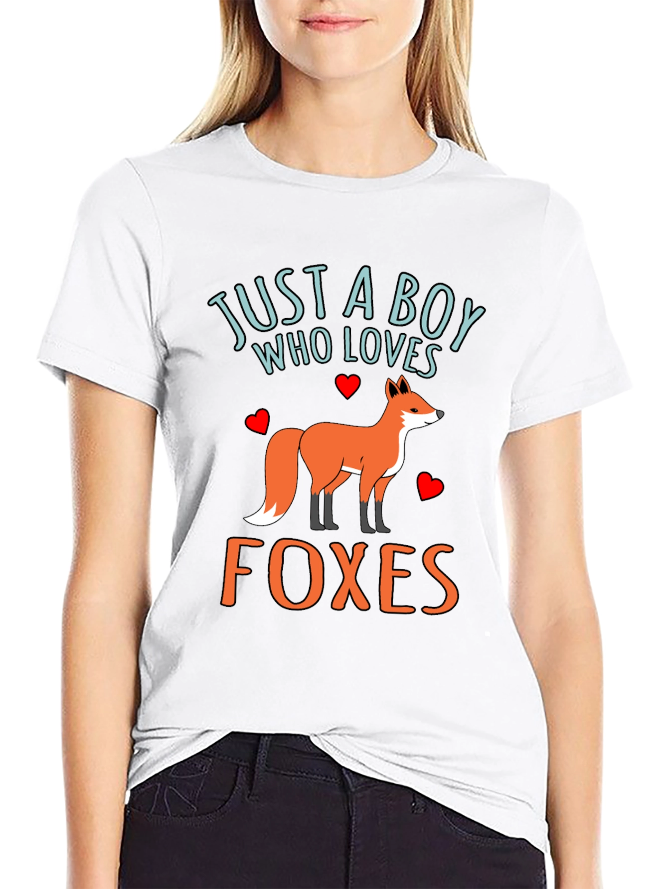 Just a Boy Who Loves Foxes T-Shirt