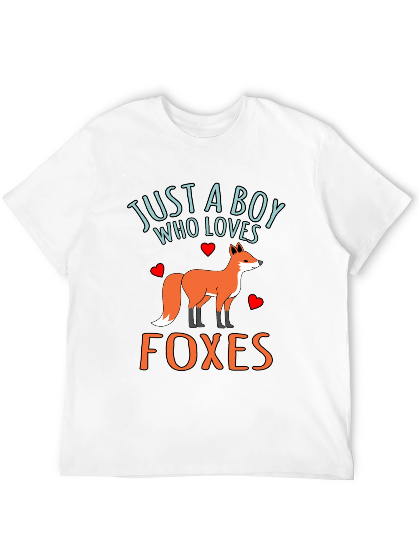 Just a Boy Who Loves Foxes T-Shirt