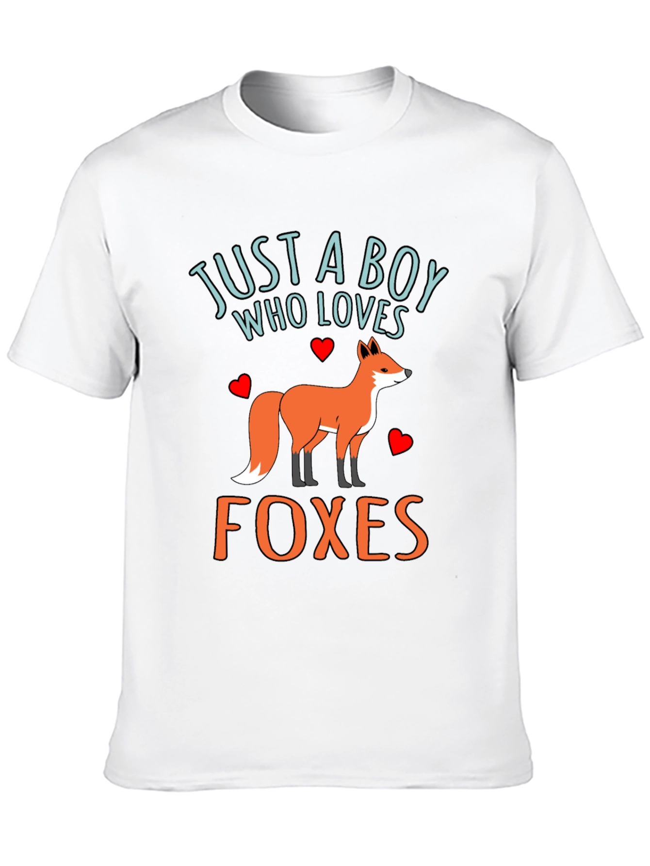 Just a Boy Who Loves Foxes T-Shirt
