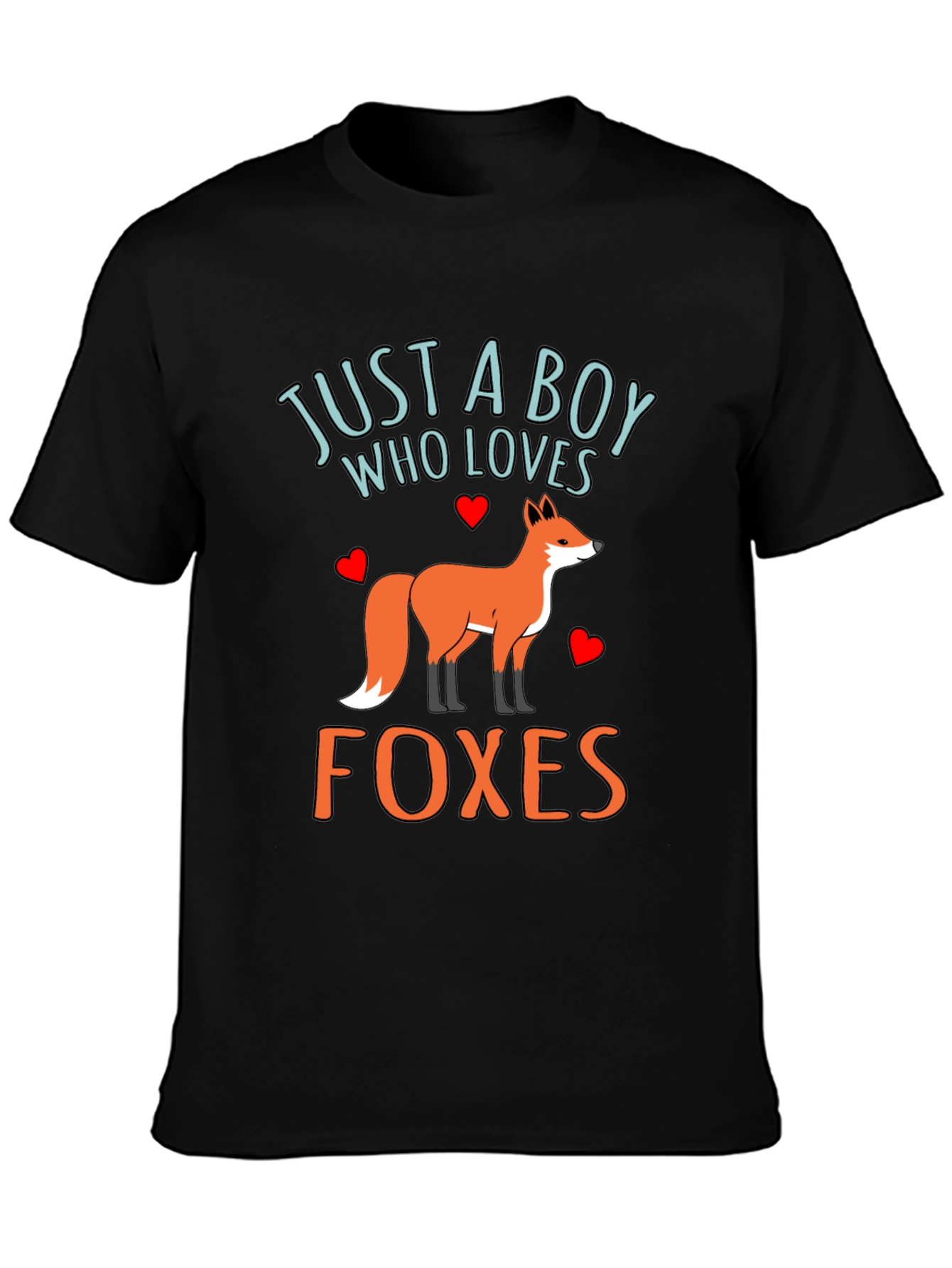Just a Boy Who Loves Foxes T-Shirt