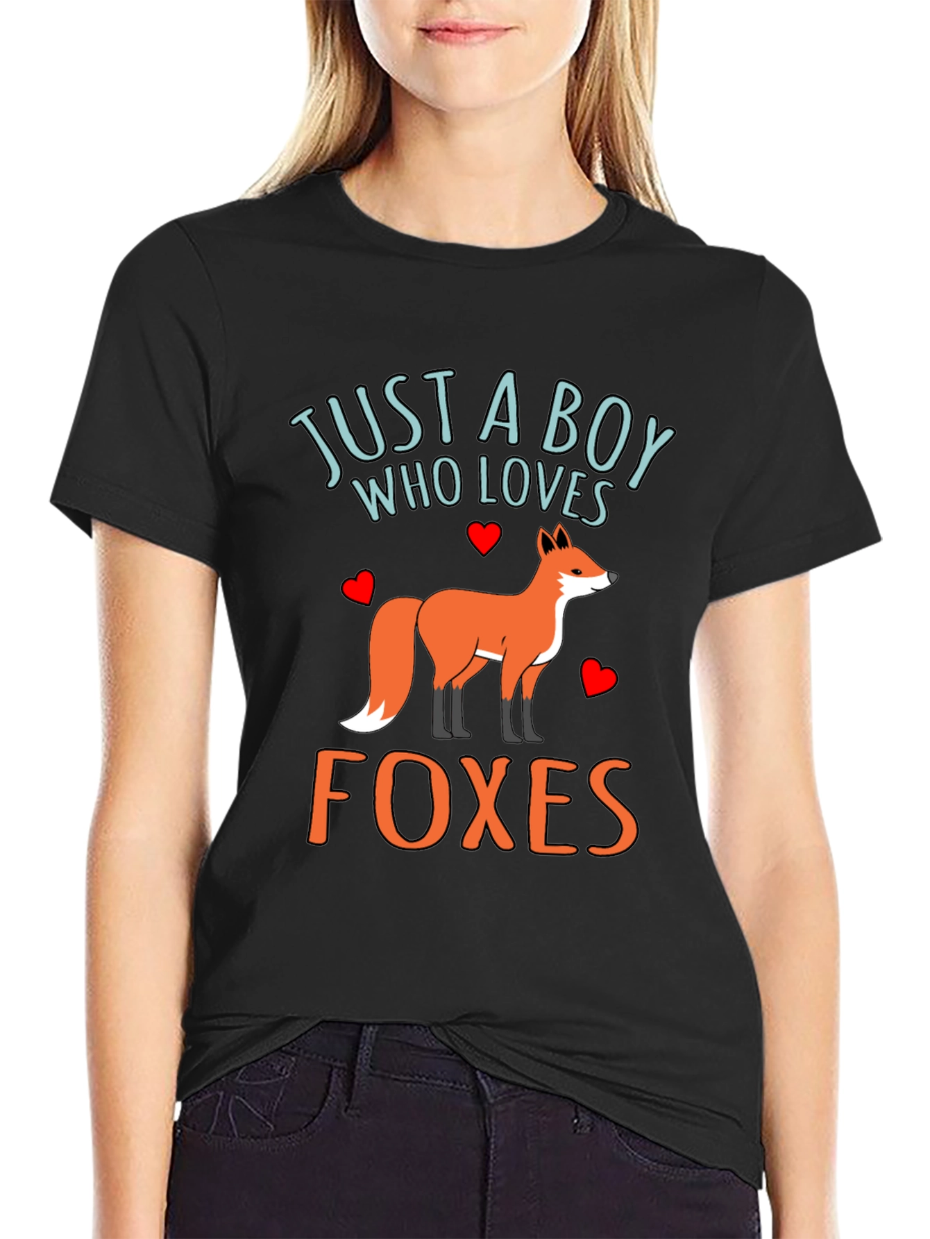 Just a Boy Who Loves Foxes T-Shirt