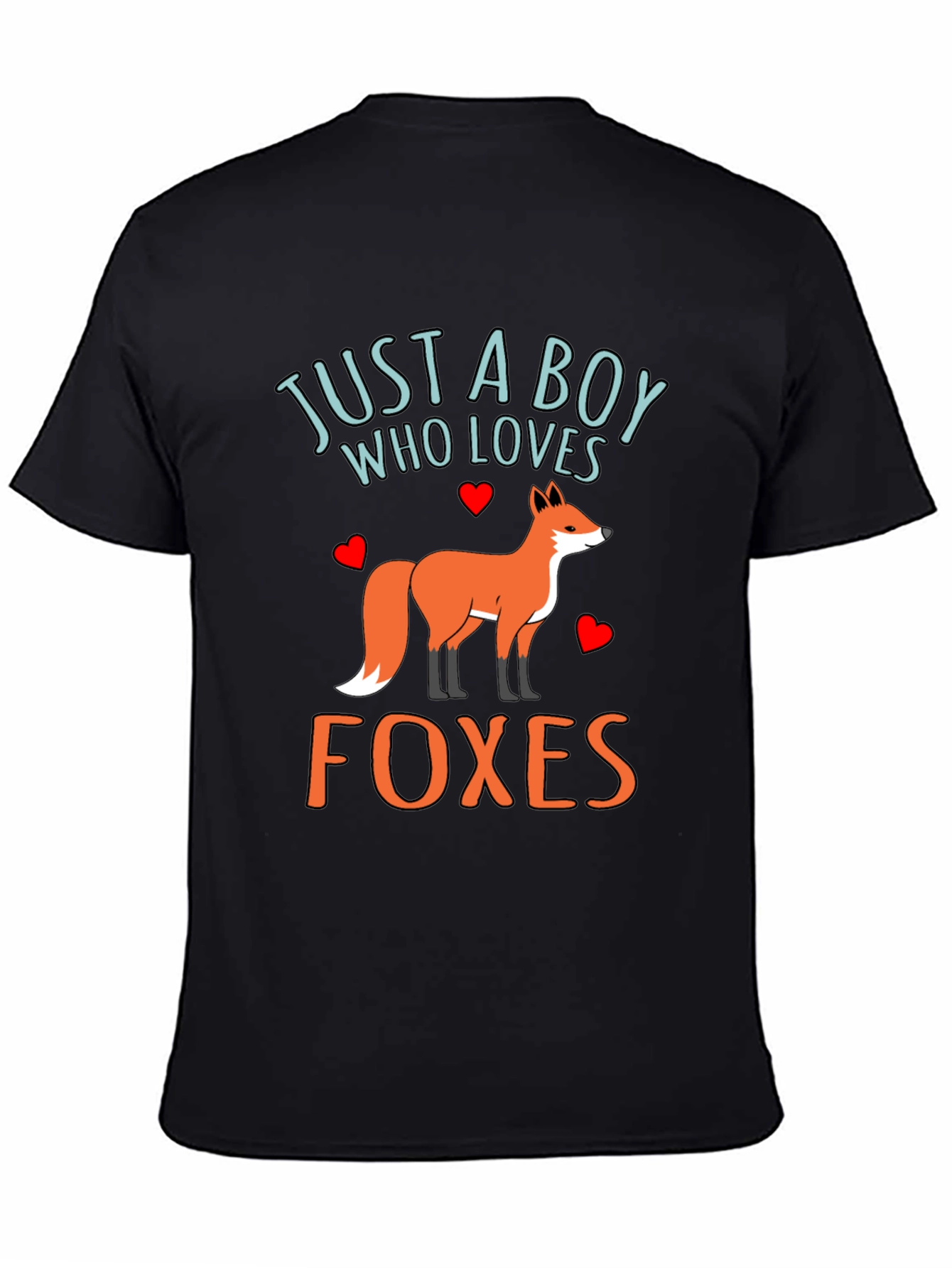 Just a Boy Who Loves Foxes T-Shirt