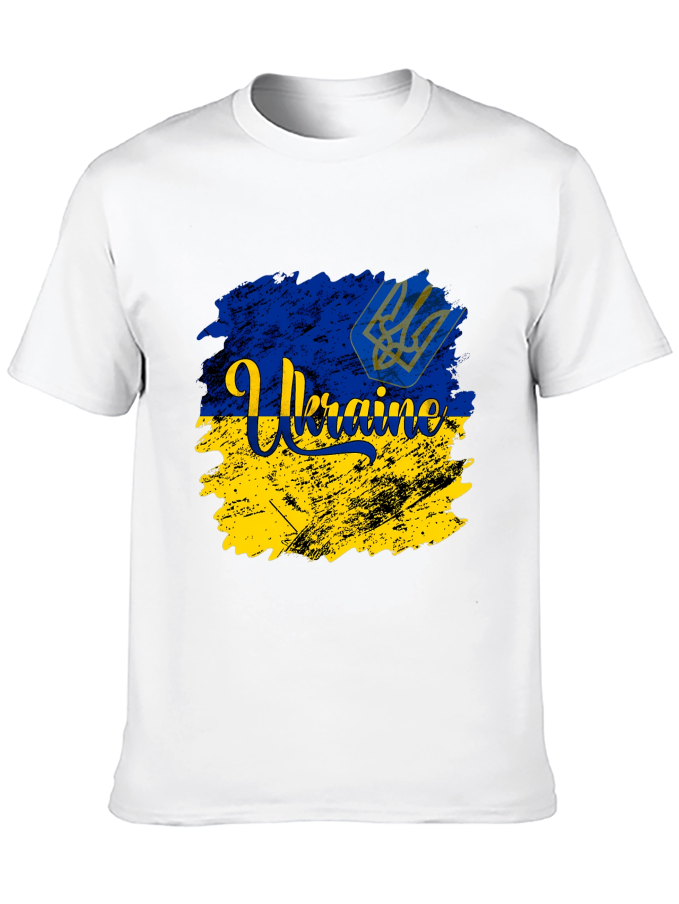 Ukraine Flag Graphic Tee - Support Ukraine