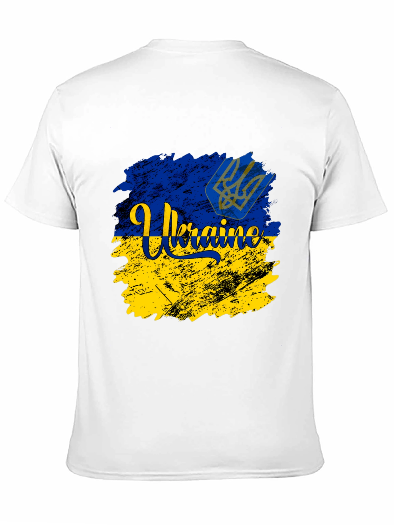Ukraine Flag Graphic Tee - Support Ukraine