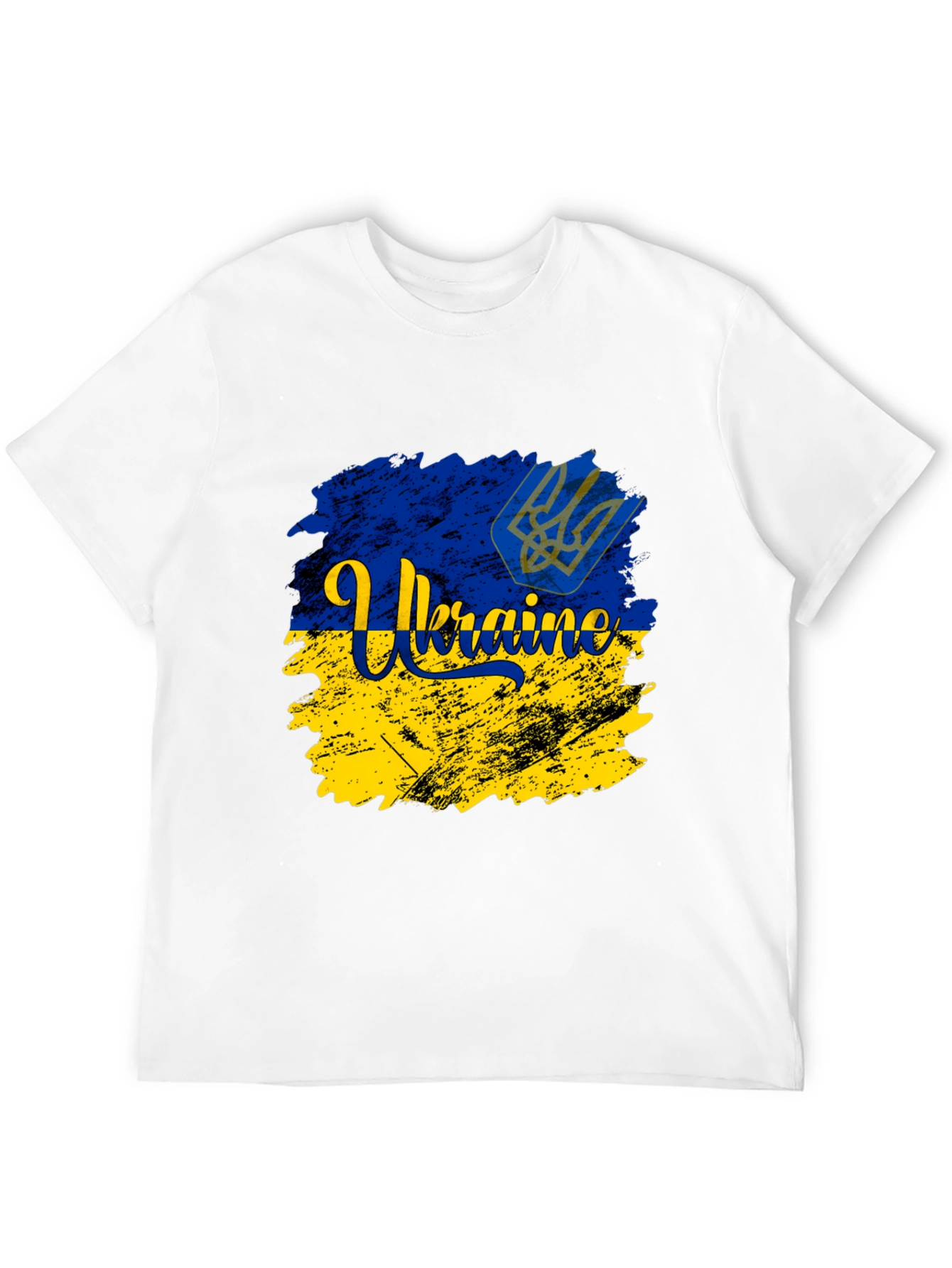 Ukraine Flag Graphic Tee - Support Ukraine