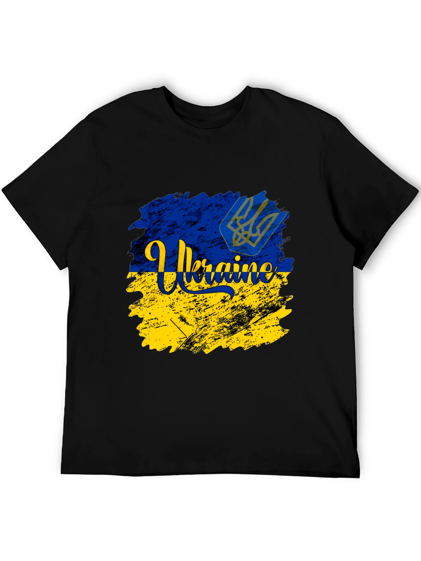 Ukraine Flag Graphic Tee - Support Ukraine