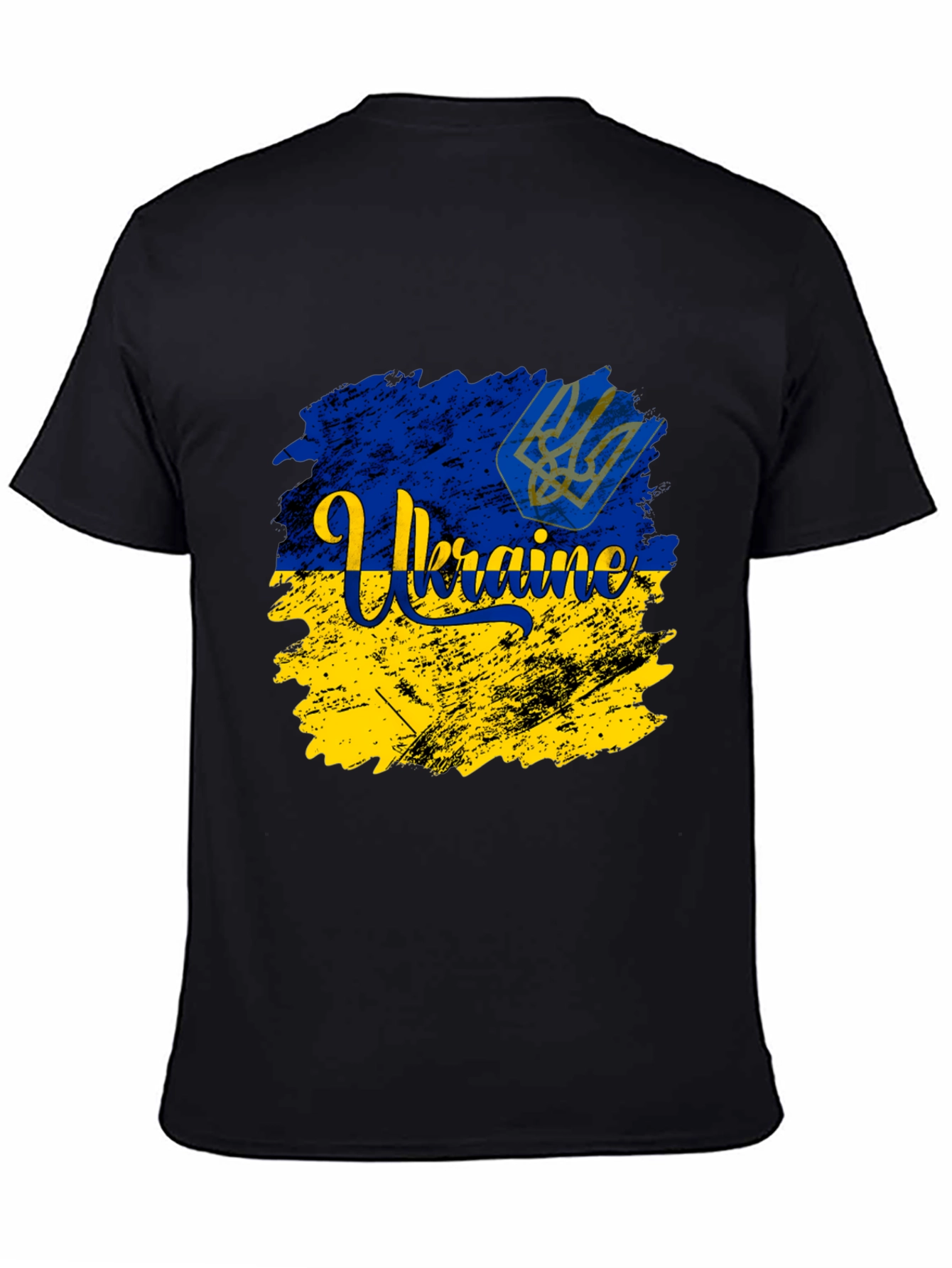 Ukraine Flag Graphic Tee - Support Ukraine