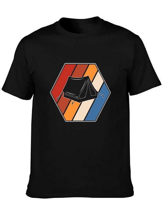Retro Camping Tent T-Shirt