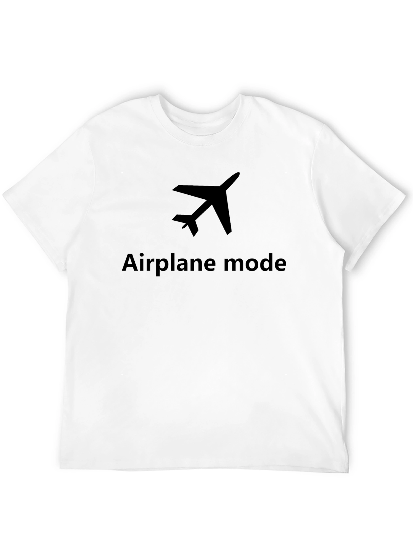 Airplane Mode Graphic Tee - Fly High in Style