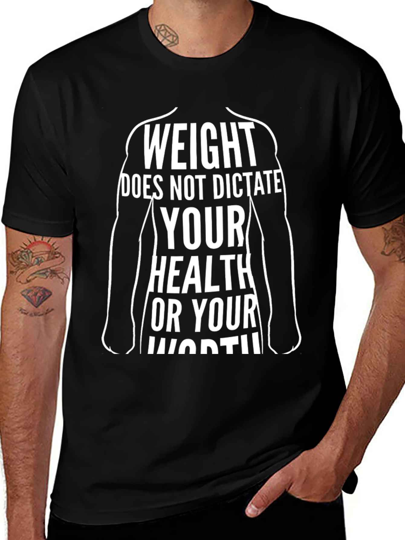 Weight Doesnt Dictate Health T-Shirt