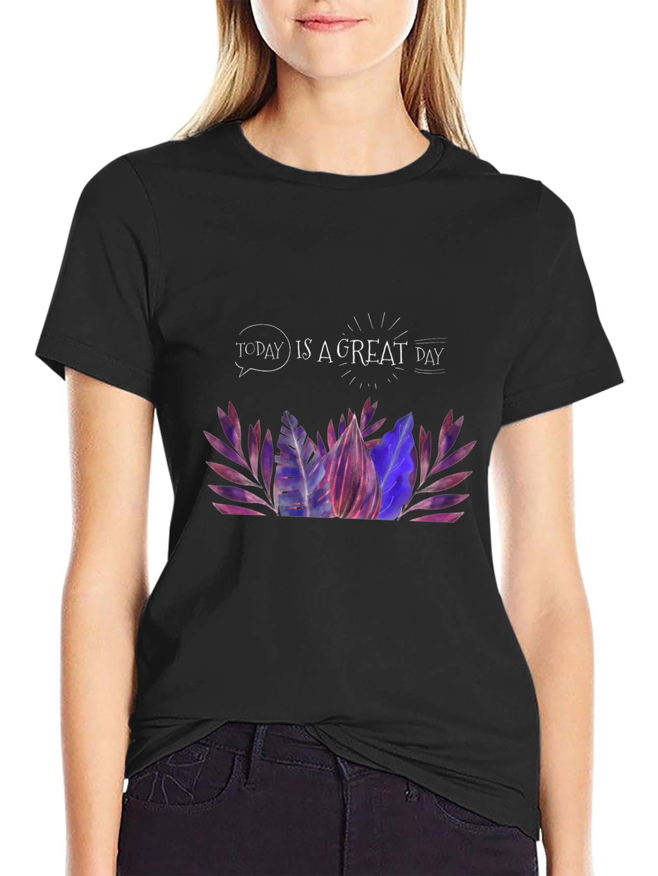 Inspirational Graphic Tee - Today Is A Great Day