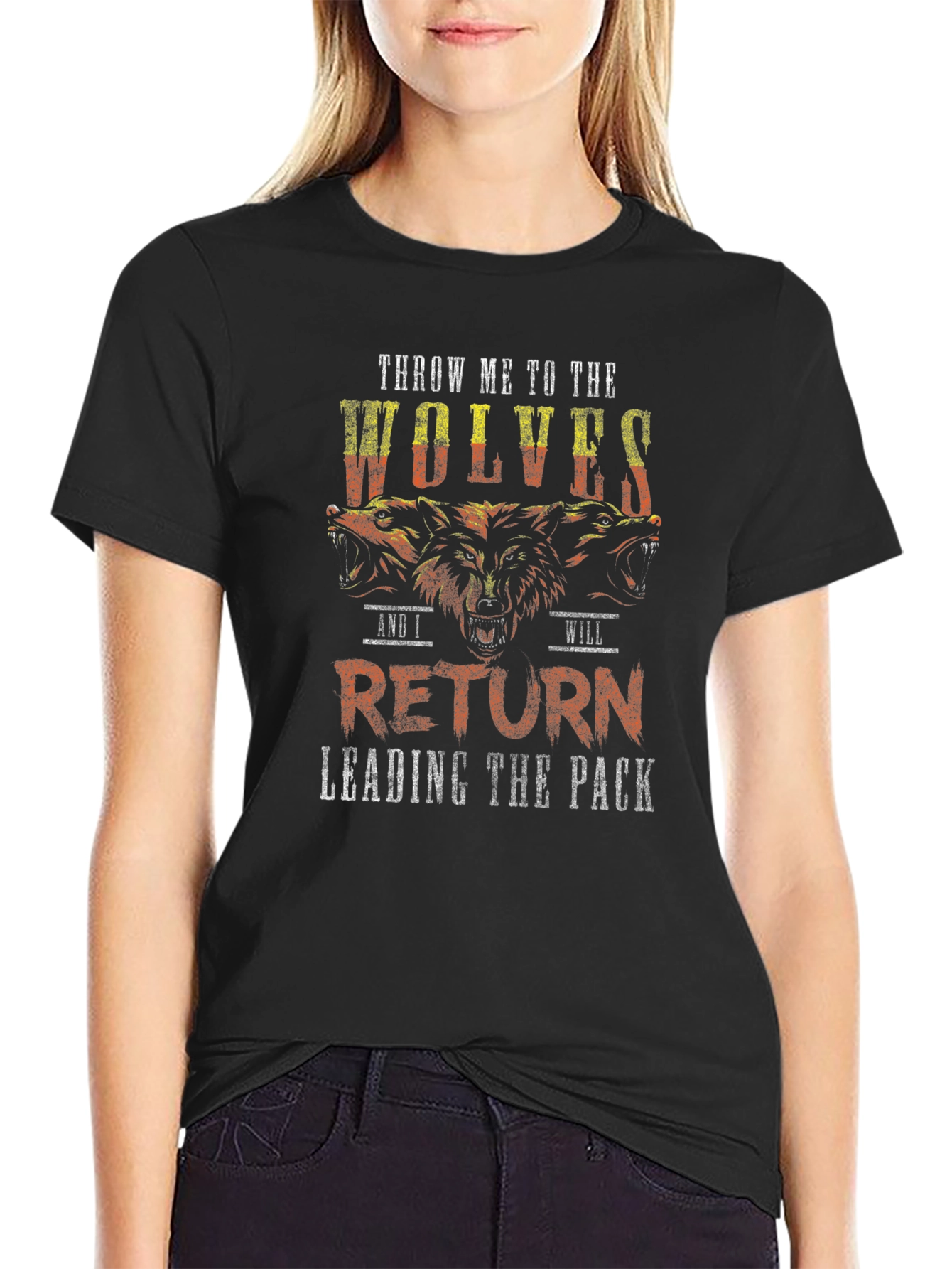 Throw Me To The Wolves Graphic Tee