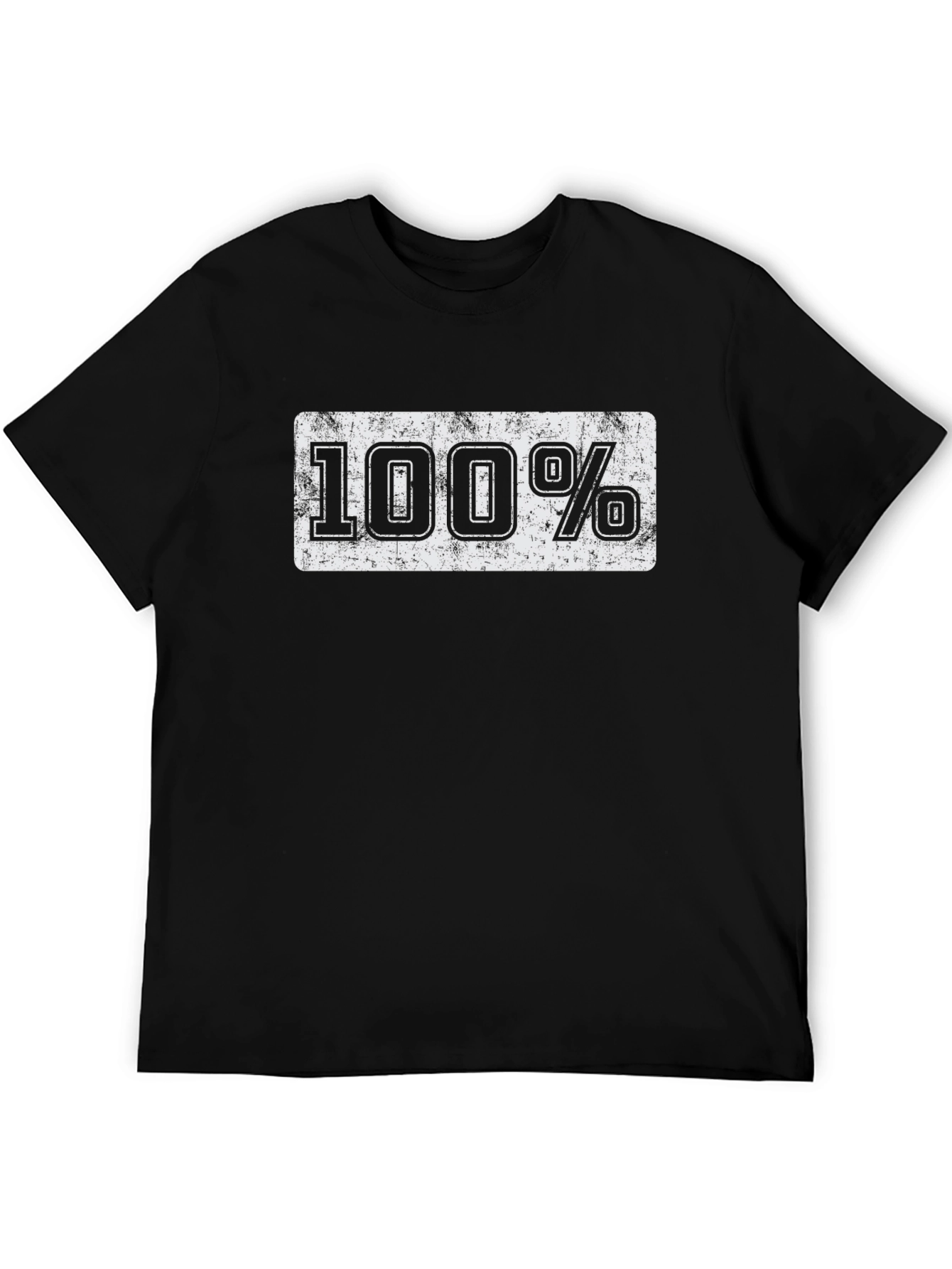 100% Graphic T-Shirt - Bold Statement Tee