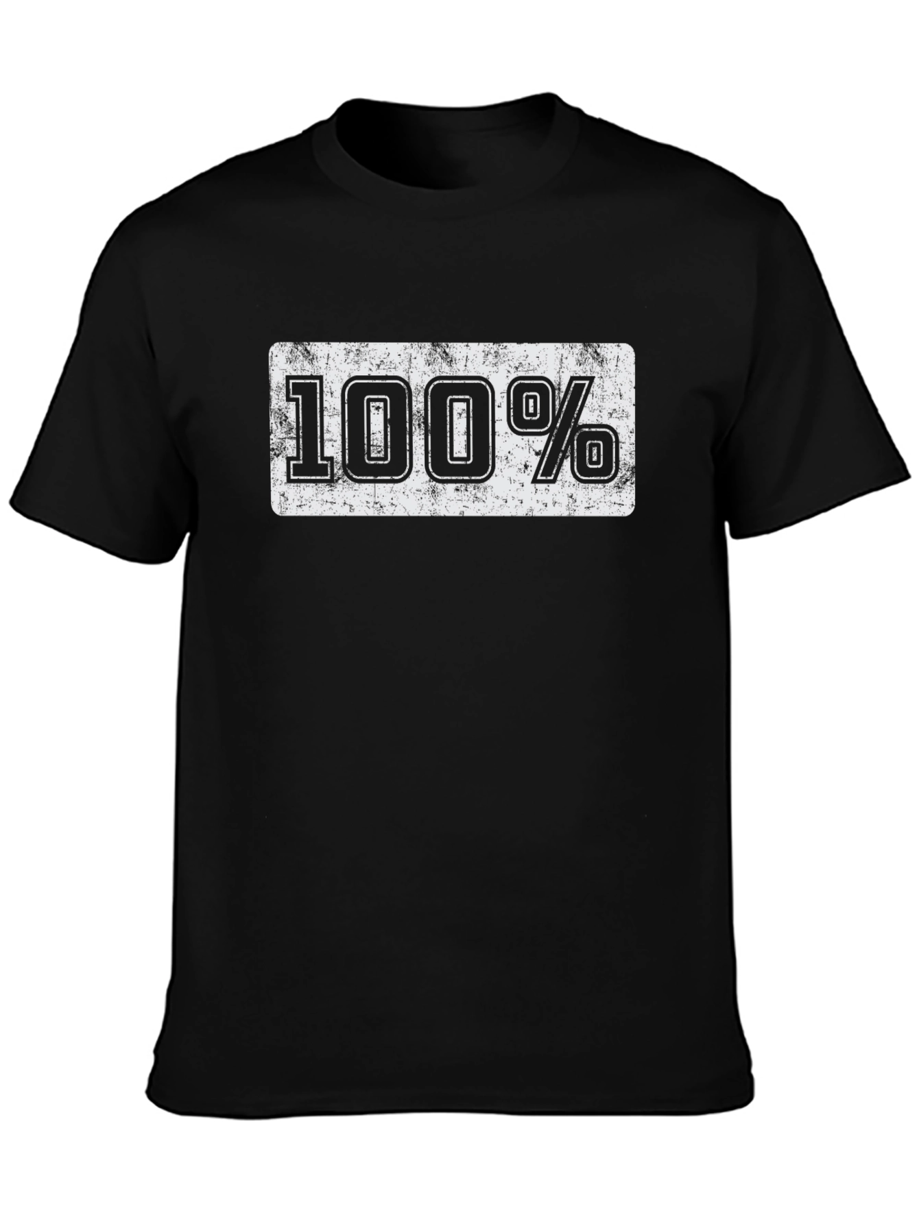 100% Graphic T-Shirt - Bold Statement Tee