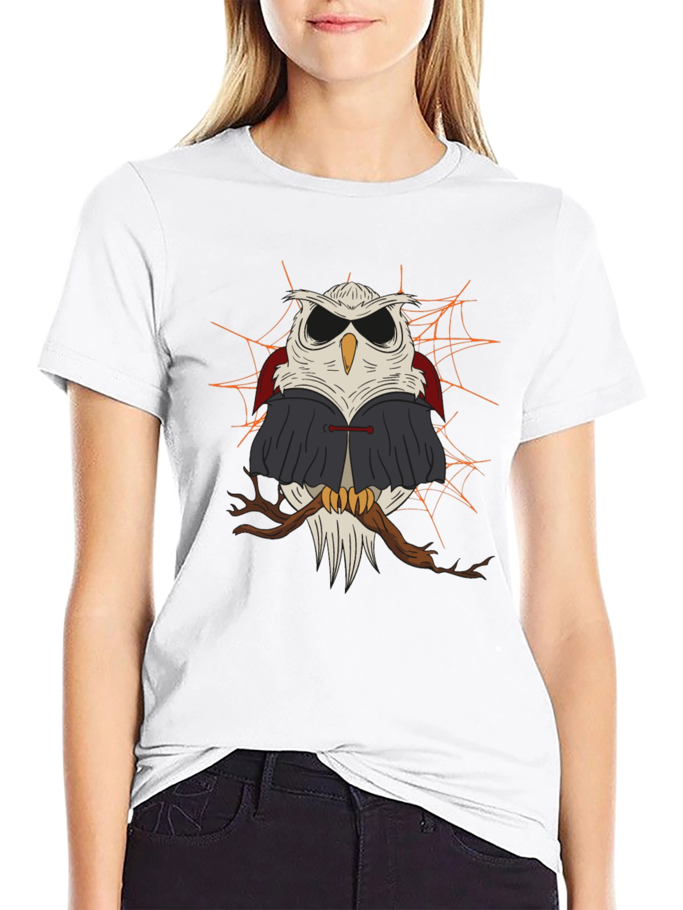 Owl Vampire T-Shirt - Halloween Tee