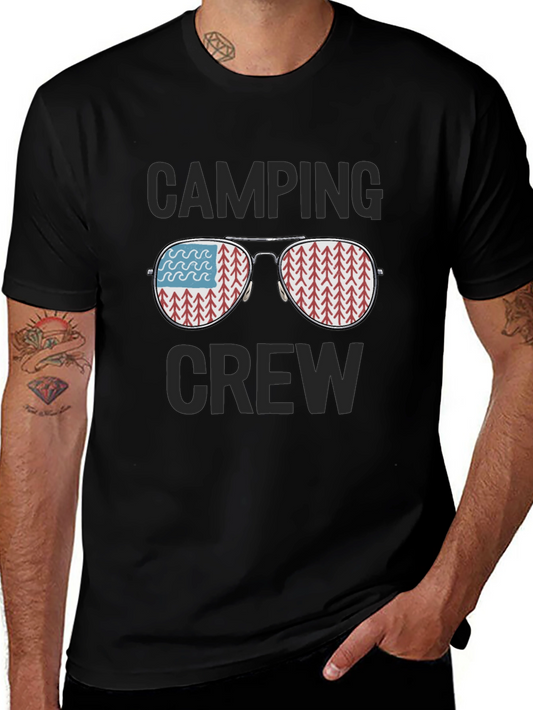 Camping Crew Graphic T-Shirt - Adventure Ready