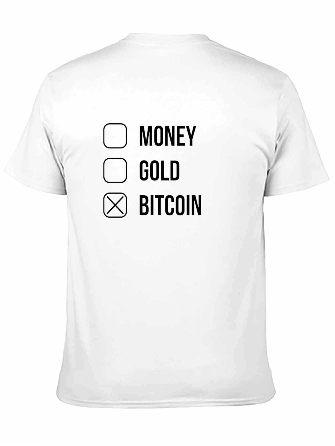 Bitcoin Choice T-Shirt - Crypto Currency Tee
