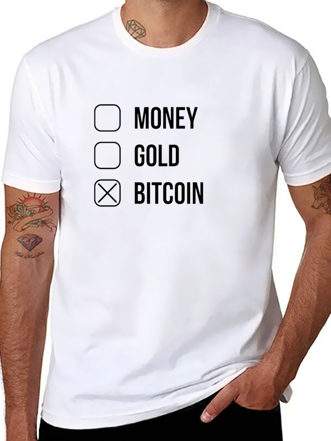 Bitcoin Choice T-Shirt - Crypto Currency Tee