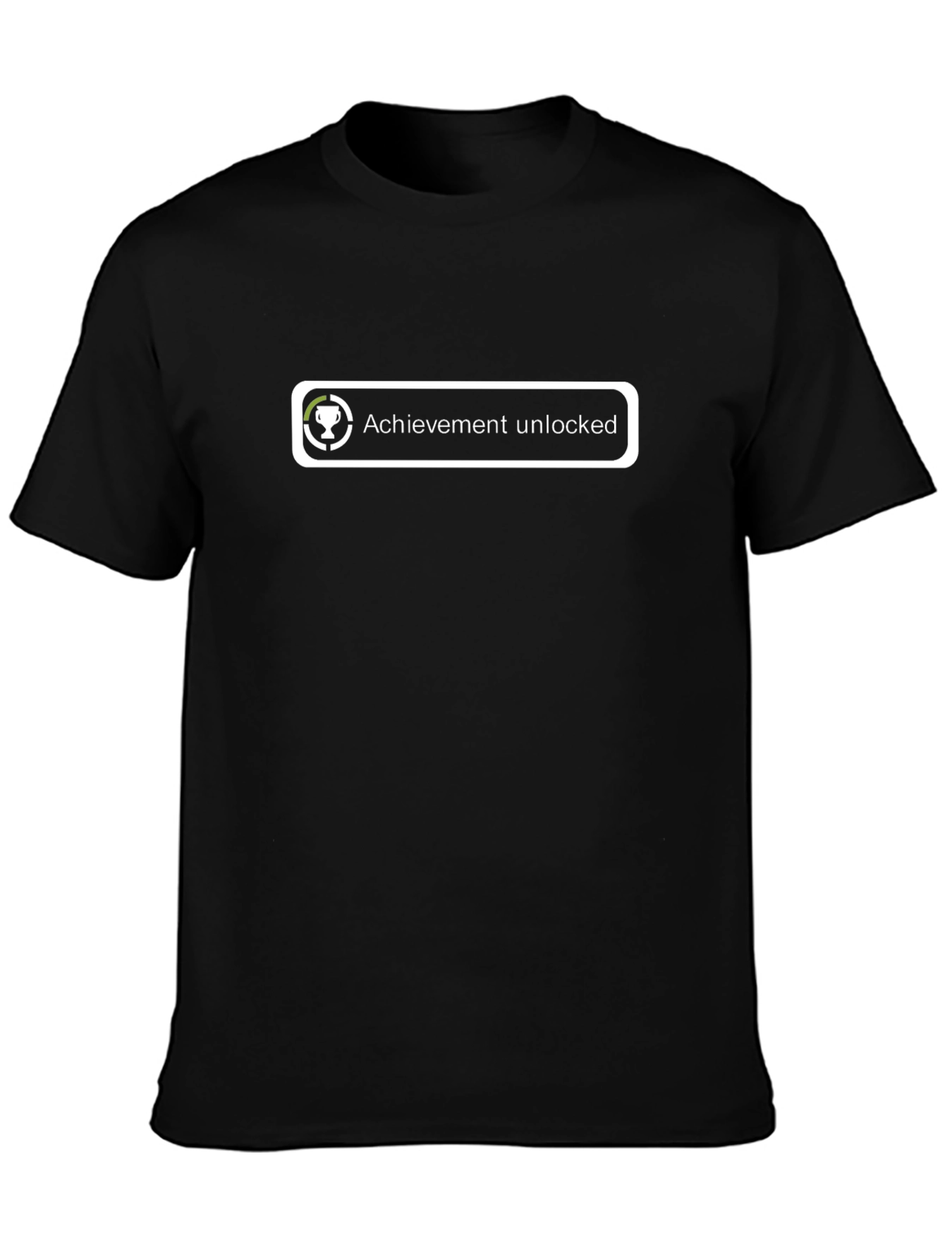 Achievement Unlocked Black T-Shirt