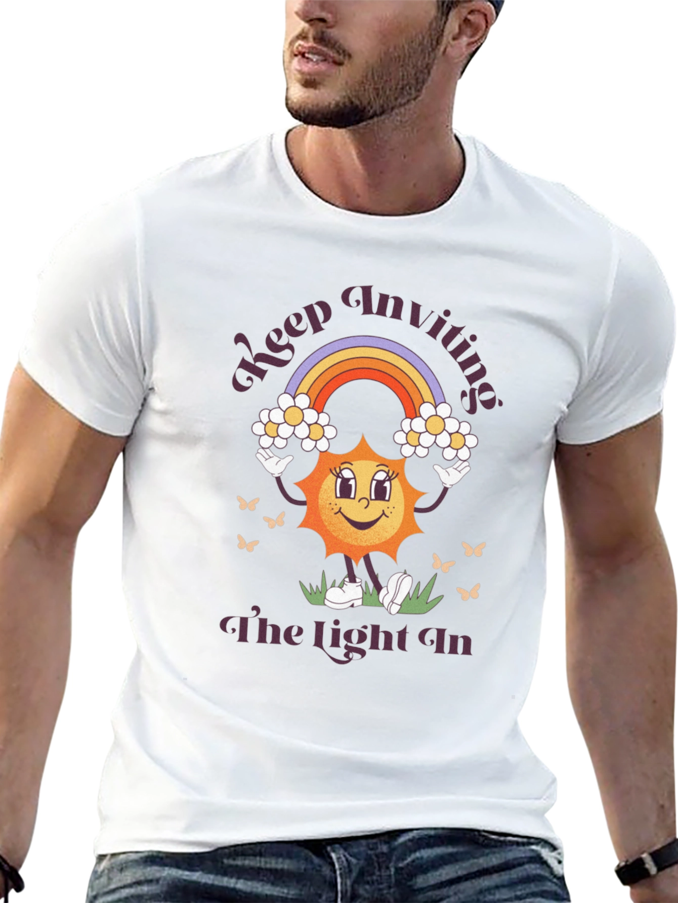 Keep Inviting the Light In Graphic Tee