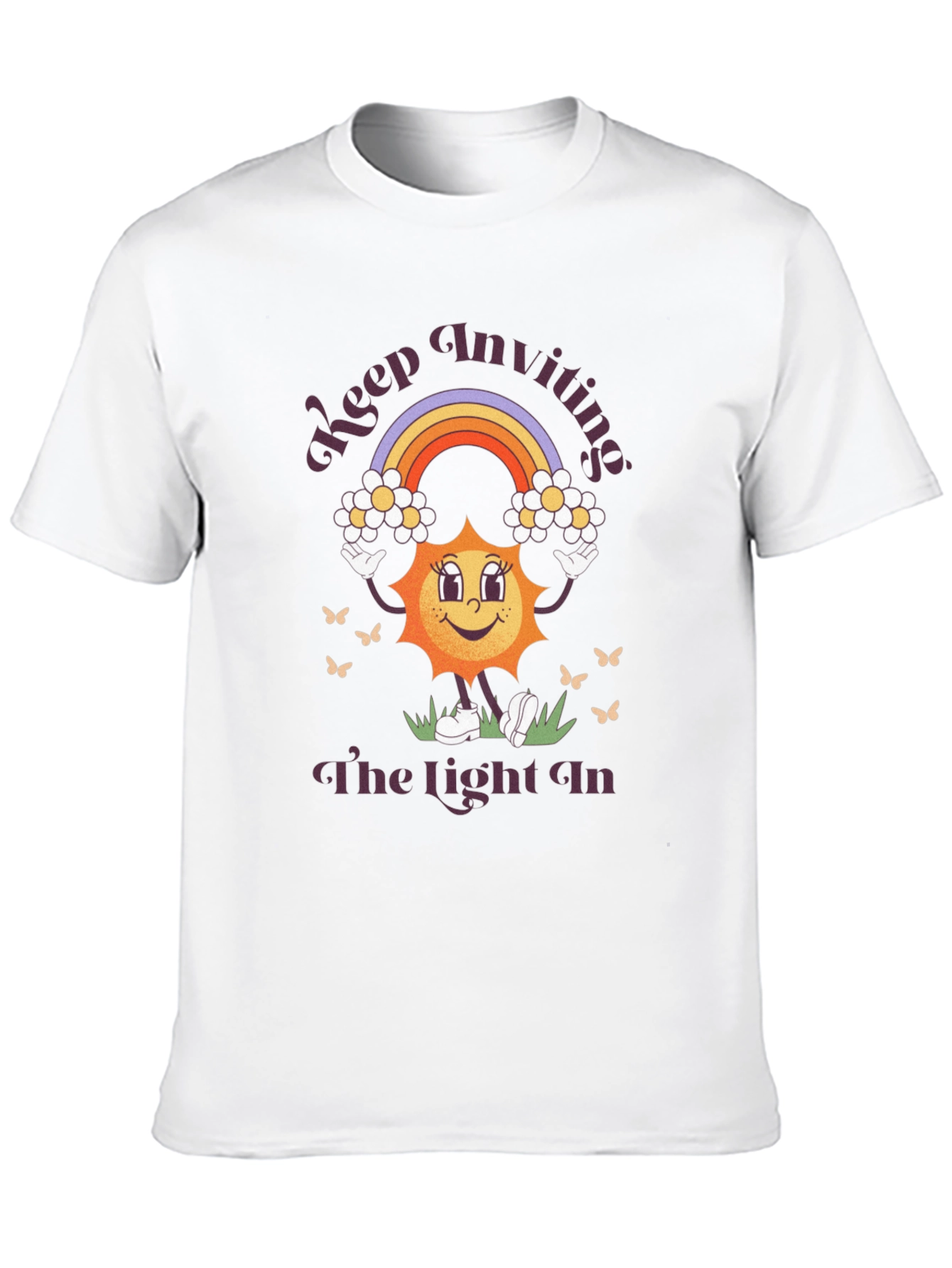 Keep Inviting the Light In Graphic Tee