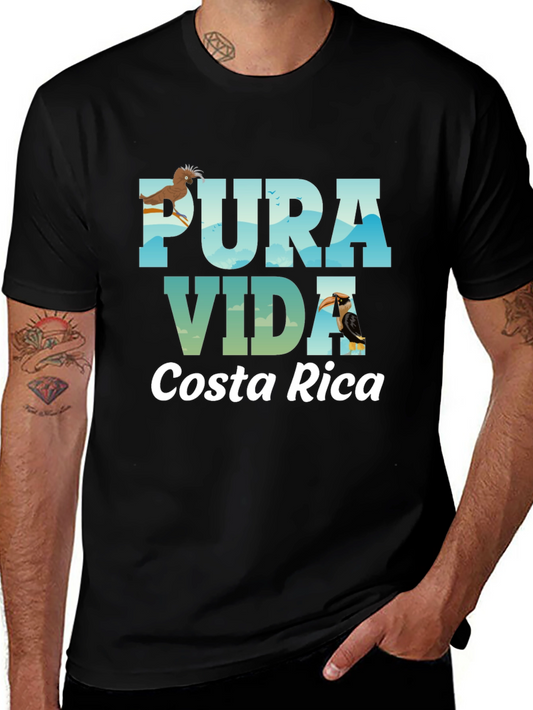 Pura Vida Costa Rica Graphic T-Shirt