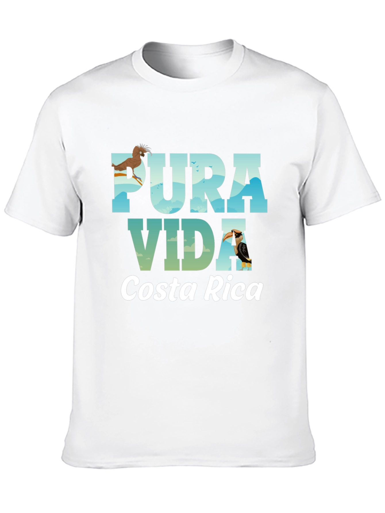 Pura Vida Costa Rica Graphic T-Shirt