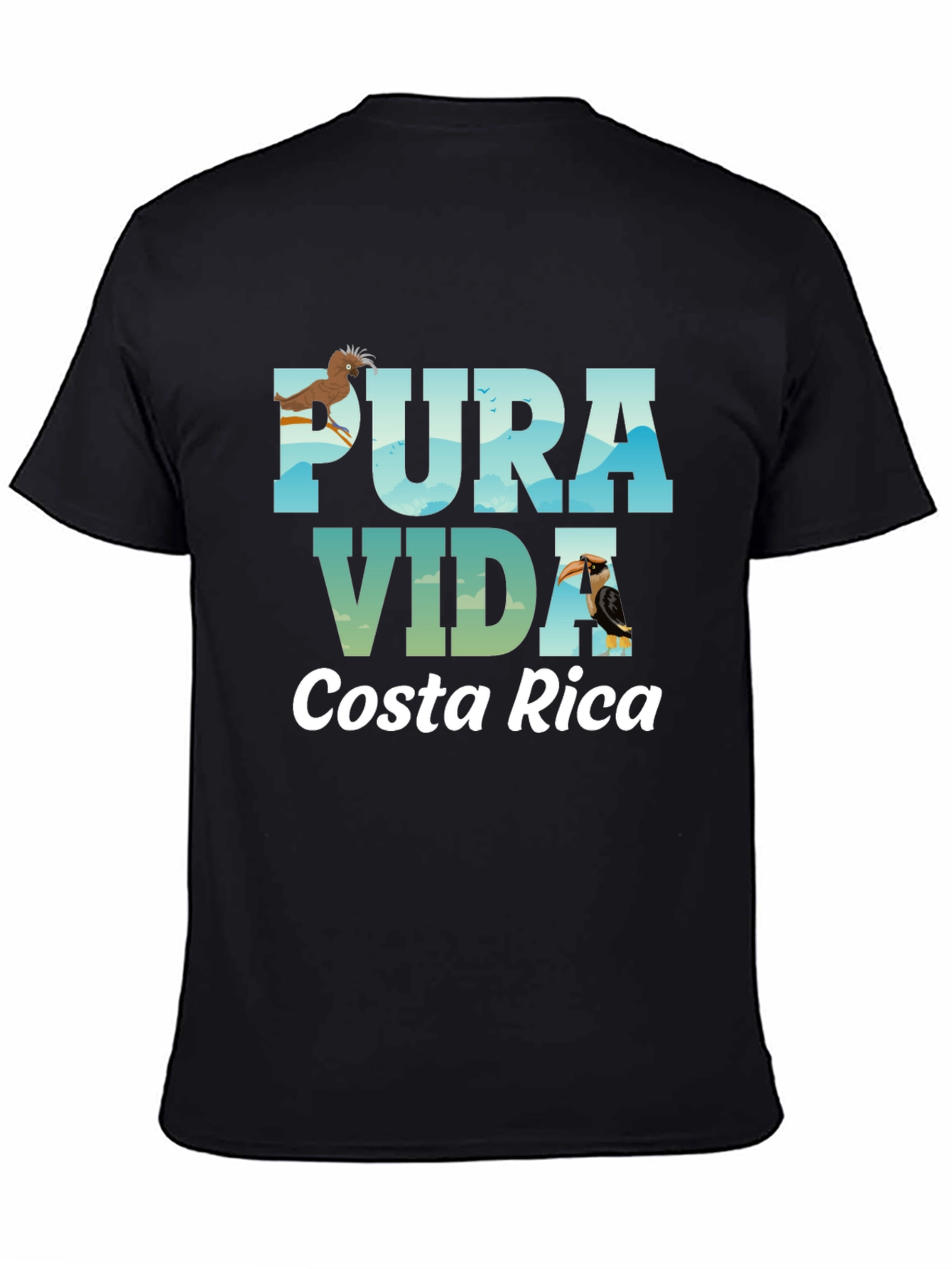 Pura Vida Costa Rica Graphic T-Shirt